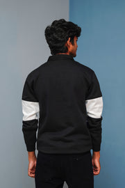 Full Sleeve Los Angeles Zipper Sweatshirt | Trending Winter Wear - Black